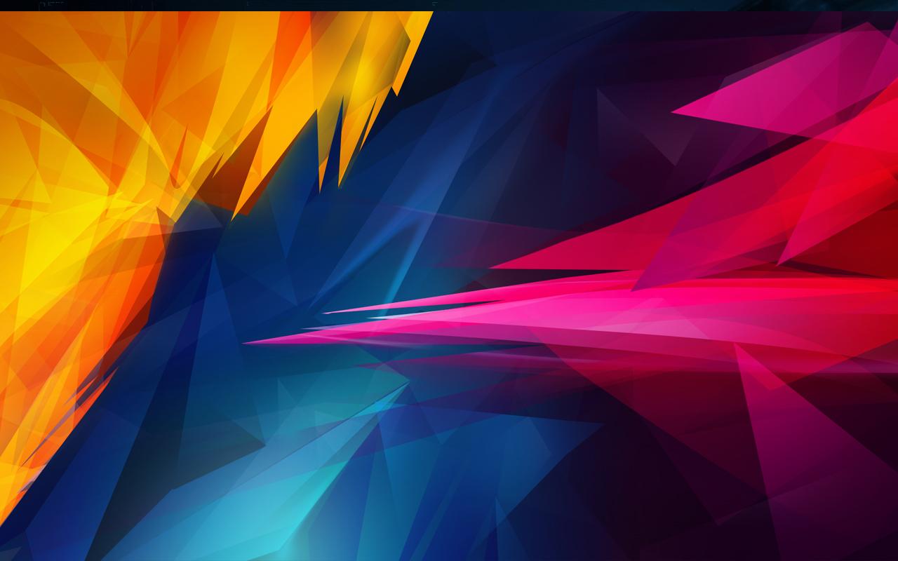 Spiked Colors Windows 10 Wallpaper Abstract 1280x800 Wallpaper