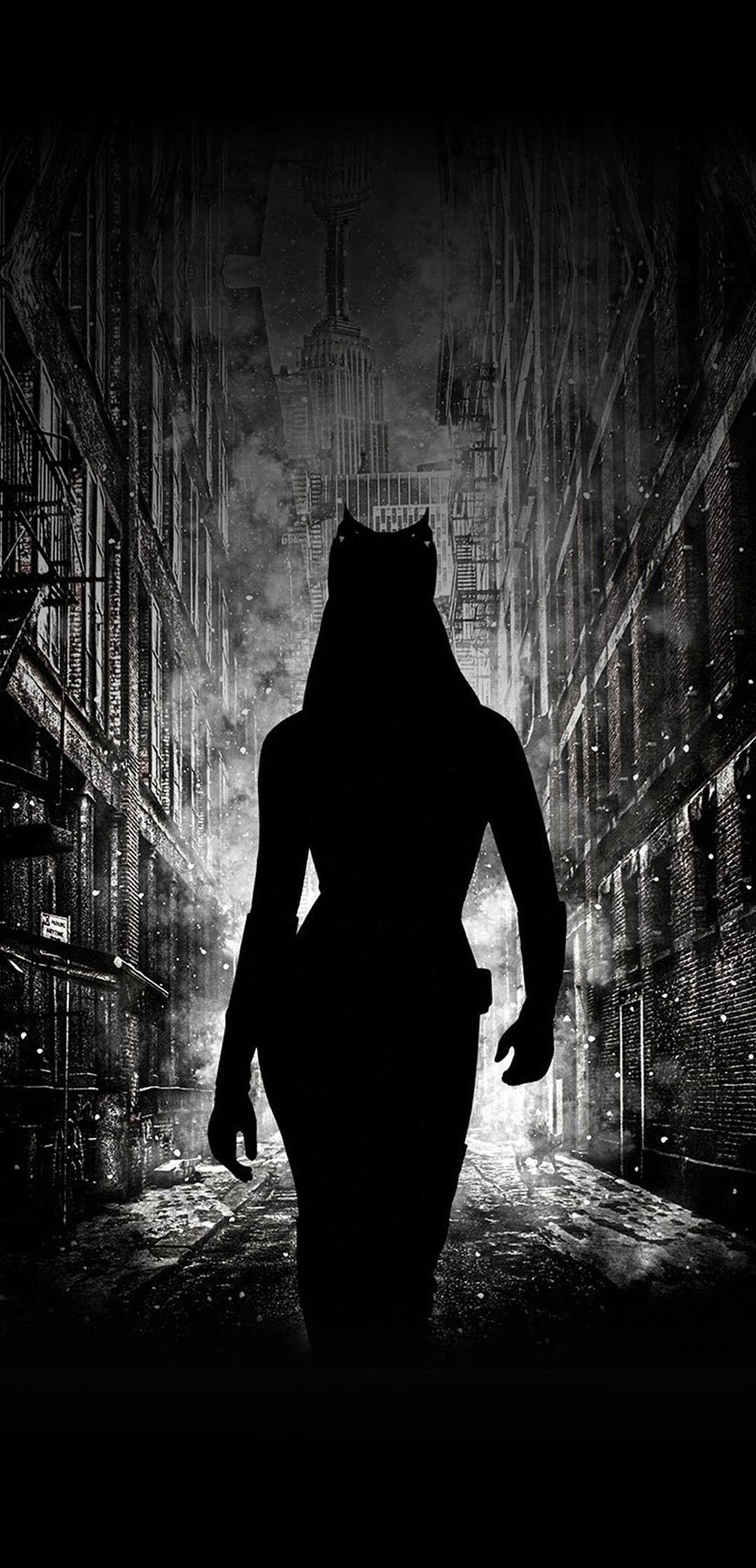 Free Walls 23 Wallpaper Catwoman Walking Dark Huawei P20 Pro