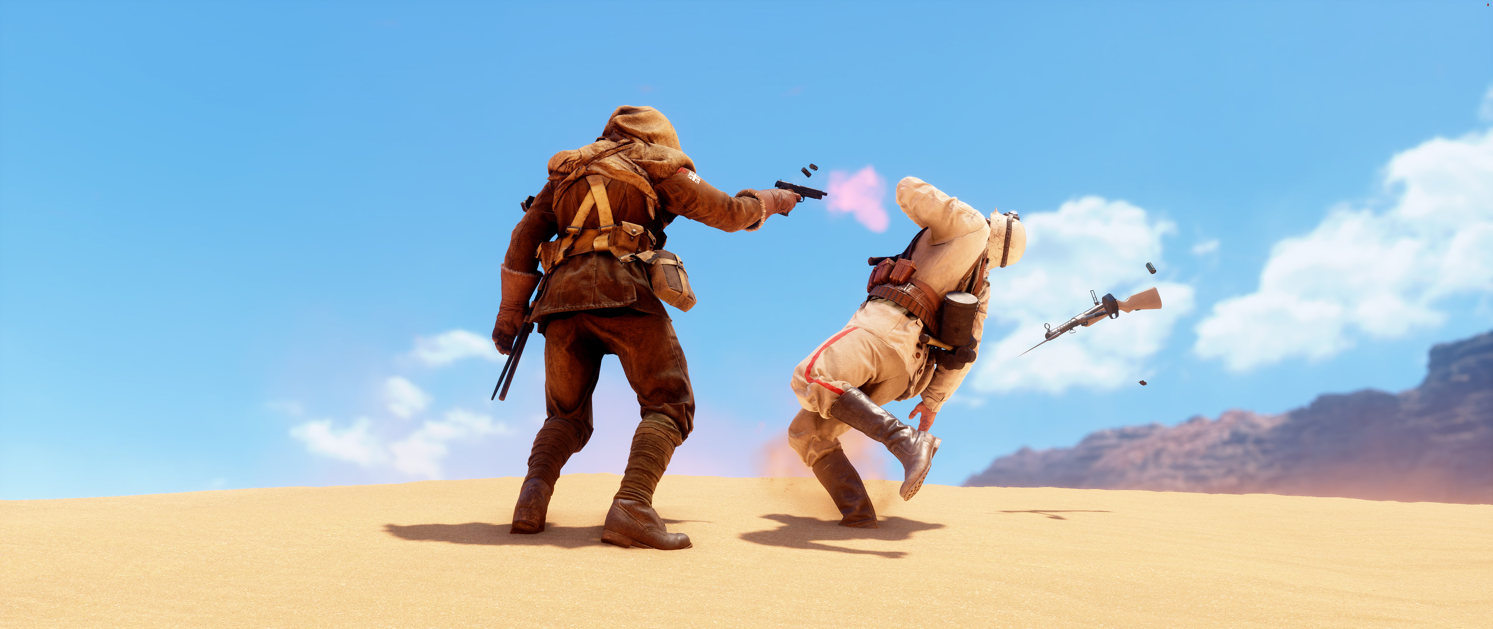 Wallpaper Battlefield Gameplay, Desert, HD, 5K, Games