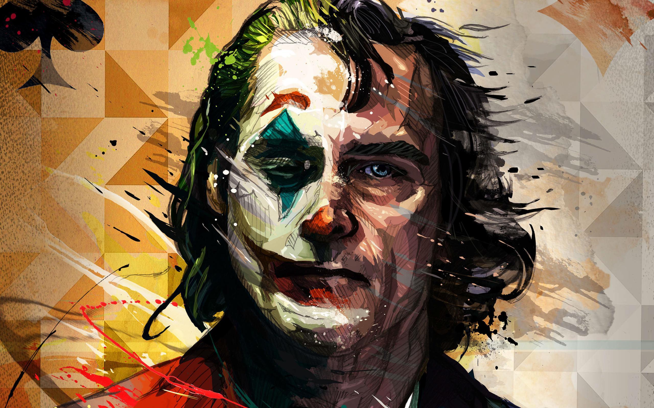 Wallpaper of Movie, Art, DC, Comics, Joaquin Phoenix, Joker