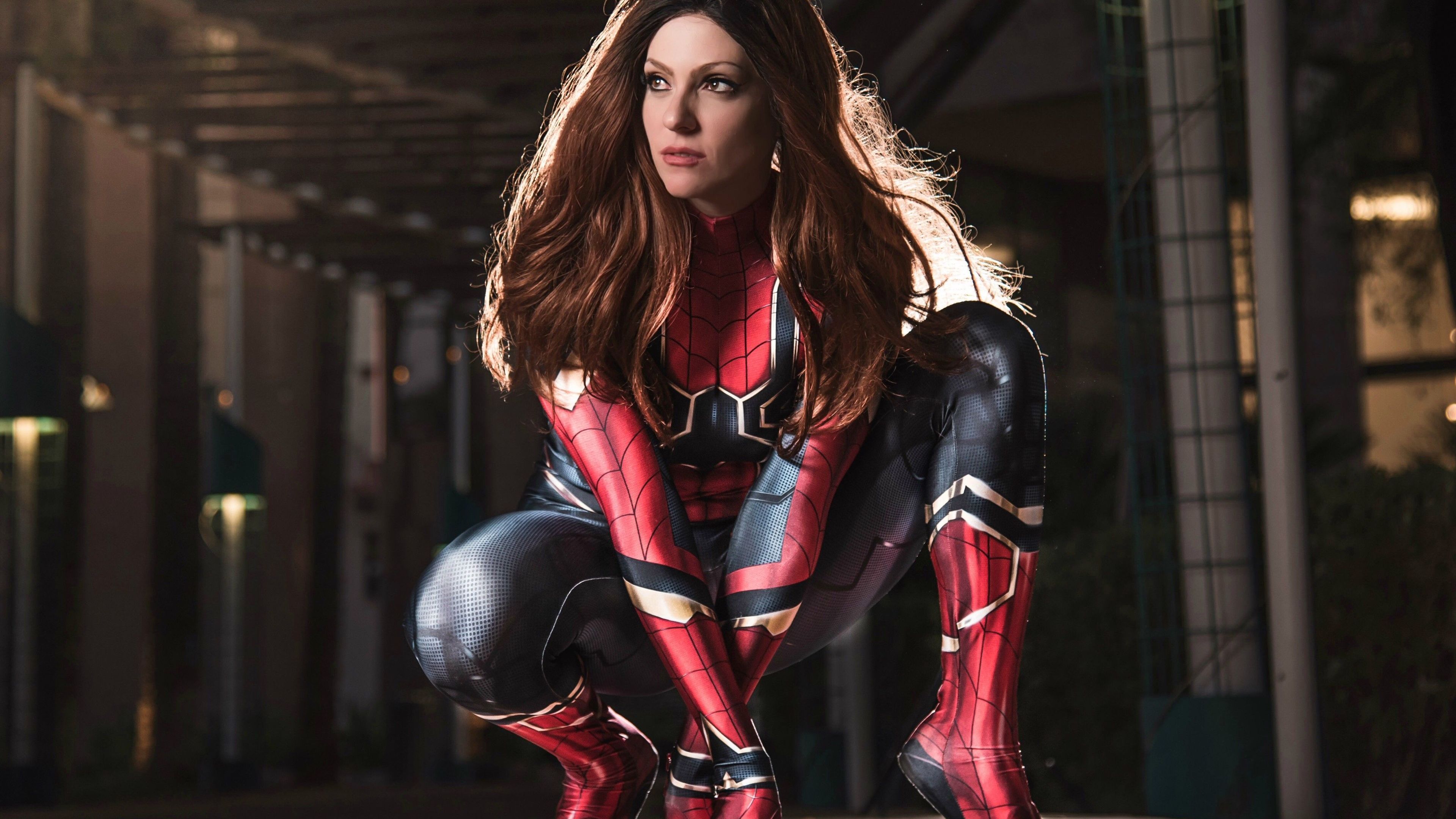 Spider Girl 4k superheroes wallpaper