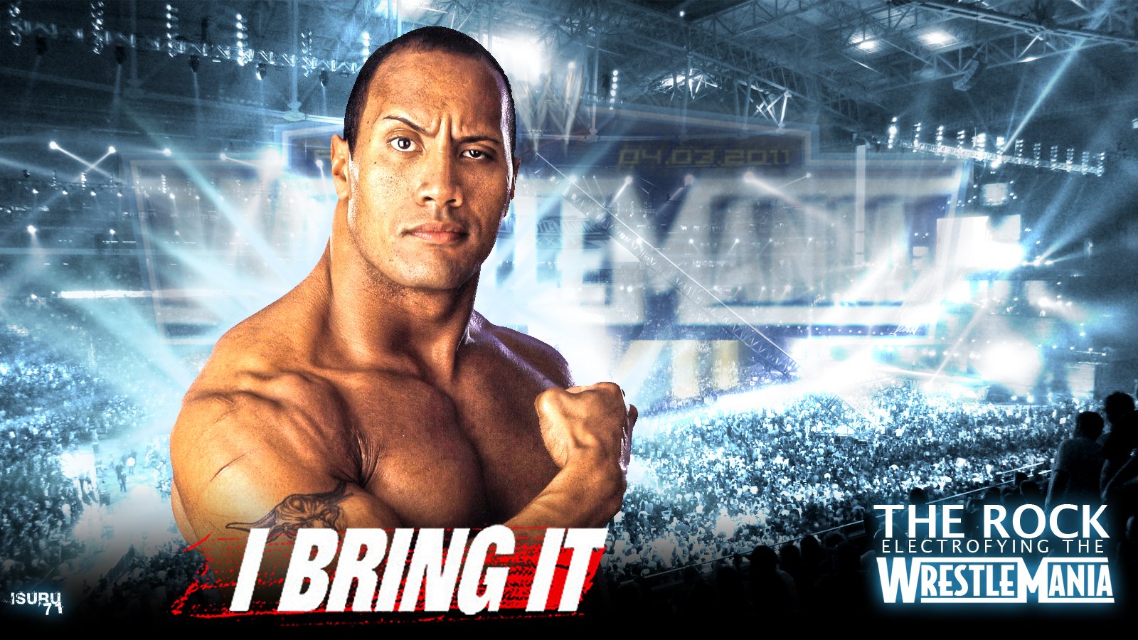 WWE image The Rock HD wallpaper and background photo