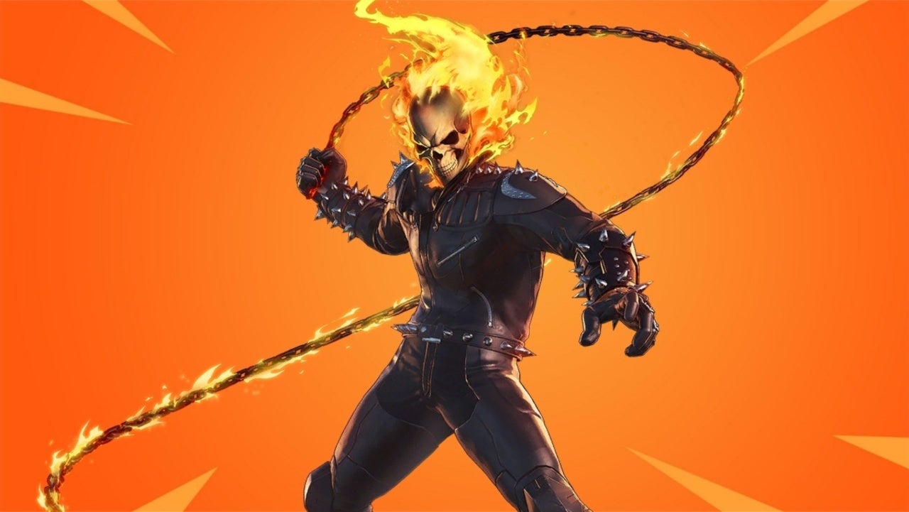 Ghost Rider Fortnite wallpaper