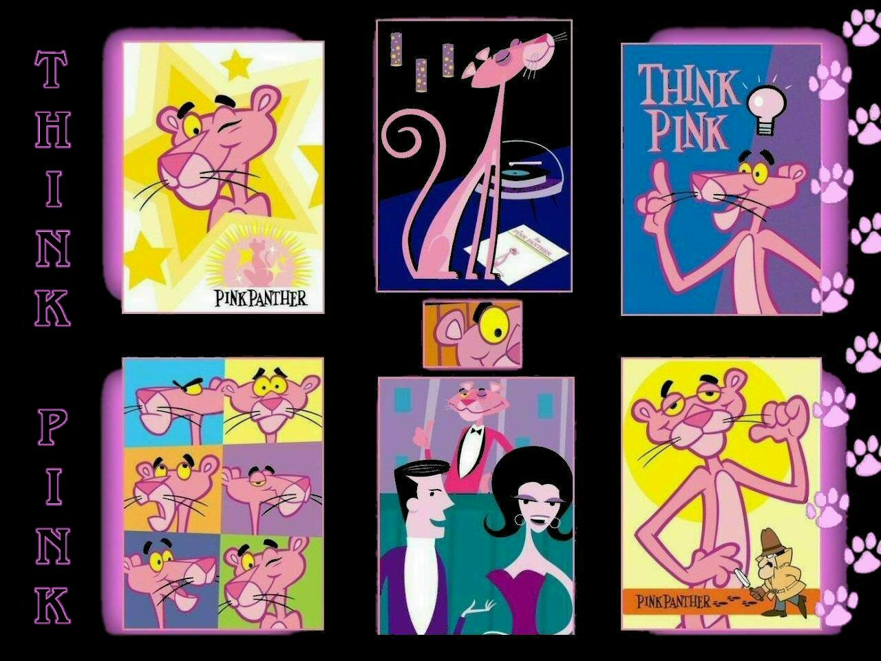 Think Pink via The Pink Panther