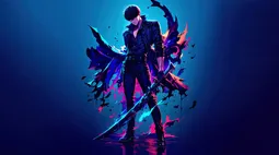  Sung Jinwoo Anime poster