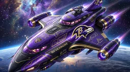 Baltimore Ravens Spaceship