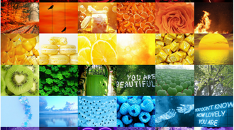 Rainbow Aesthetic Collage