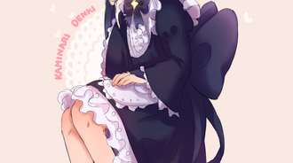 Me in a maid outfit