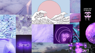Purple collage #1