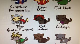 Avengers cats :)