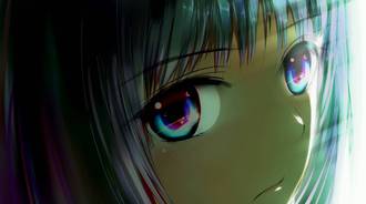 anime girl eye