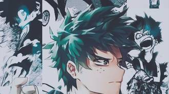 Deku is all grown up and handsome like always