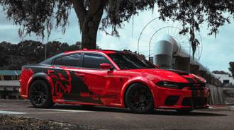 I love your red black fast dodge charger car in the world