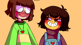 Chara and Frisk (From Undertale)