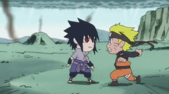 Naruto getting yeeted