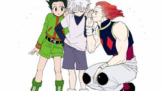 Hisoka, Killua, and Gon
