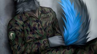 If i were a military furry bc i come from a military family