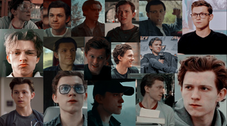 tom holland collage!