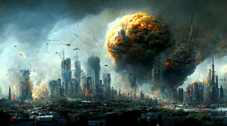 Post apocalyptic city