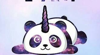 cute alaxy panda