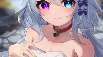 Arctic fox anime girl