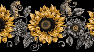 Happy Sunflower Wallpaper