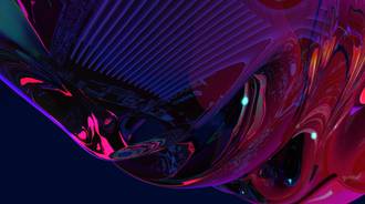Chiptos X Motherboard Abstract NFT Wallpaper Background Gloss Purple