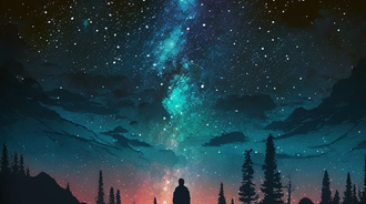 Night Sky Ai Generated