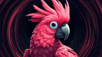 Pink Cockato Owl