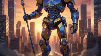 Golden State Warriors Mecha Armor