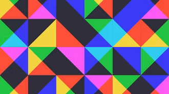 Right angled triangle & diagonal RGB abstract pattern 