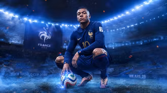 france football player kylian mbappe world cup 2026 desktop wallpaper