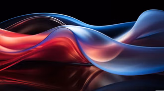 Abstract Waves Black