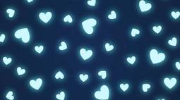 glowing hearts wallpaper