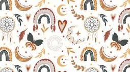 boho pattern wallpaper