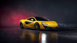 yellow McLaren wallpaper