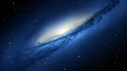 4k blue galaxy wallpaper