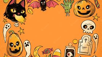 Halloween Kawaii desktop wallpaper