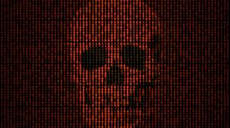 hacker red wallpaper