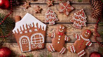 Xmas cookies wallpaper