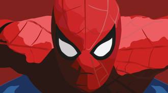 Spider-Man minimalistic wallpaper