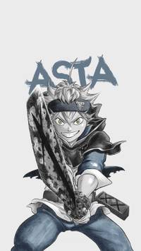 Asta Black Clover iPhone wallpaper