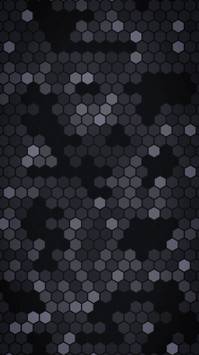 black honeycomb wallpaper