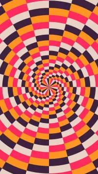 iPhone optical illusion wallpaper