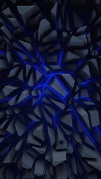 3D abstract phone wallpaper