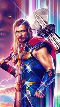 Thor Love and Thunder mobile wallpaper
