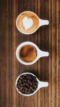 iPhone coffee wallpaper