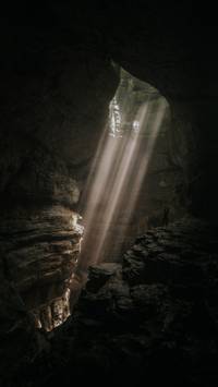 HD cave mobile wallpaper