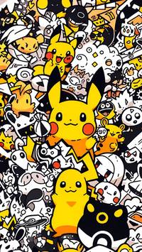 Pokémon doodle wallpaper