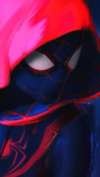 Spider Man Into The Spider Verse 4k iPhone wallpaper